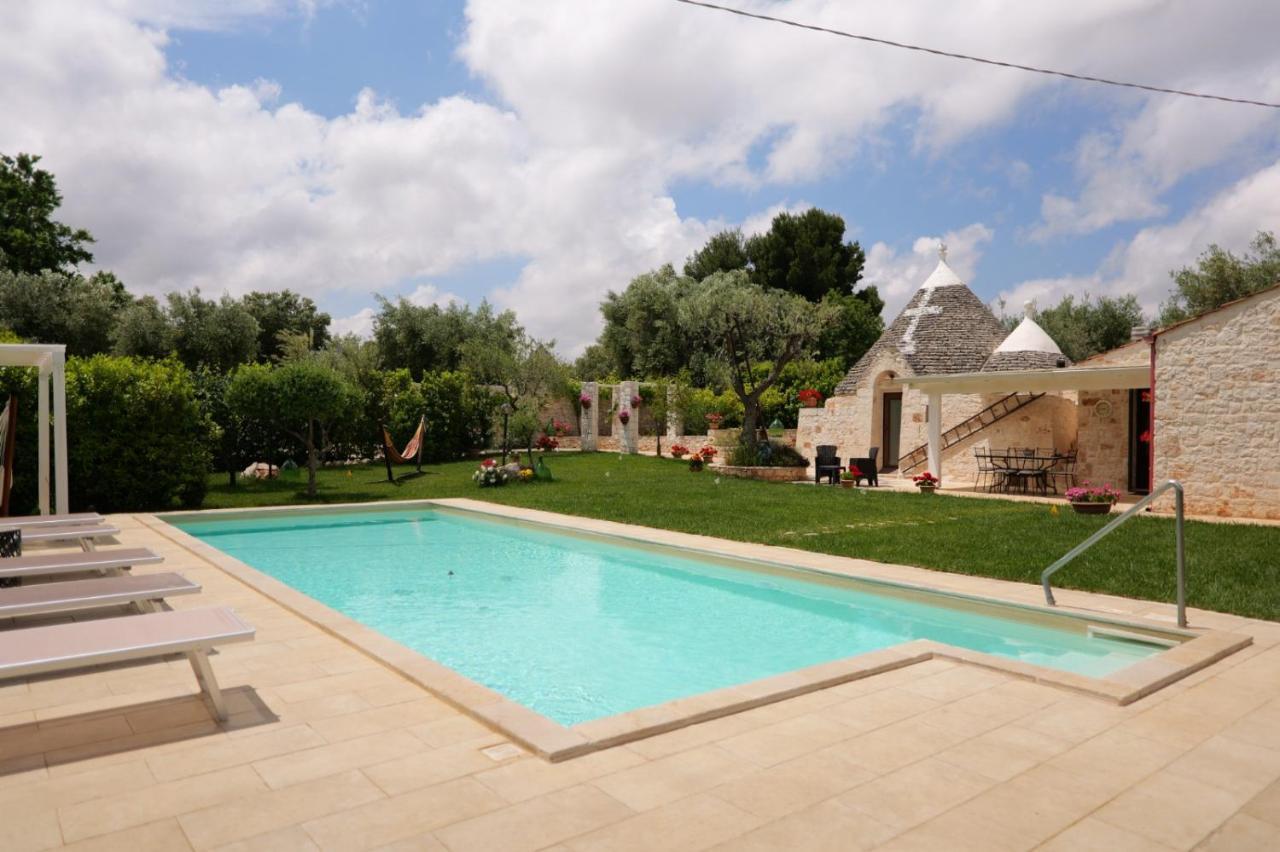 Trullo Rinaldi - Private Pool And Sauna Castellana Grotte Exterior foto